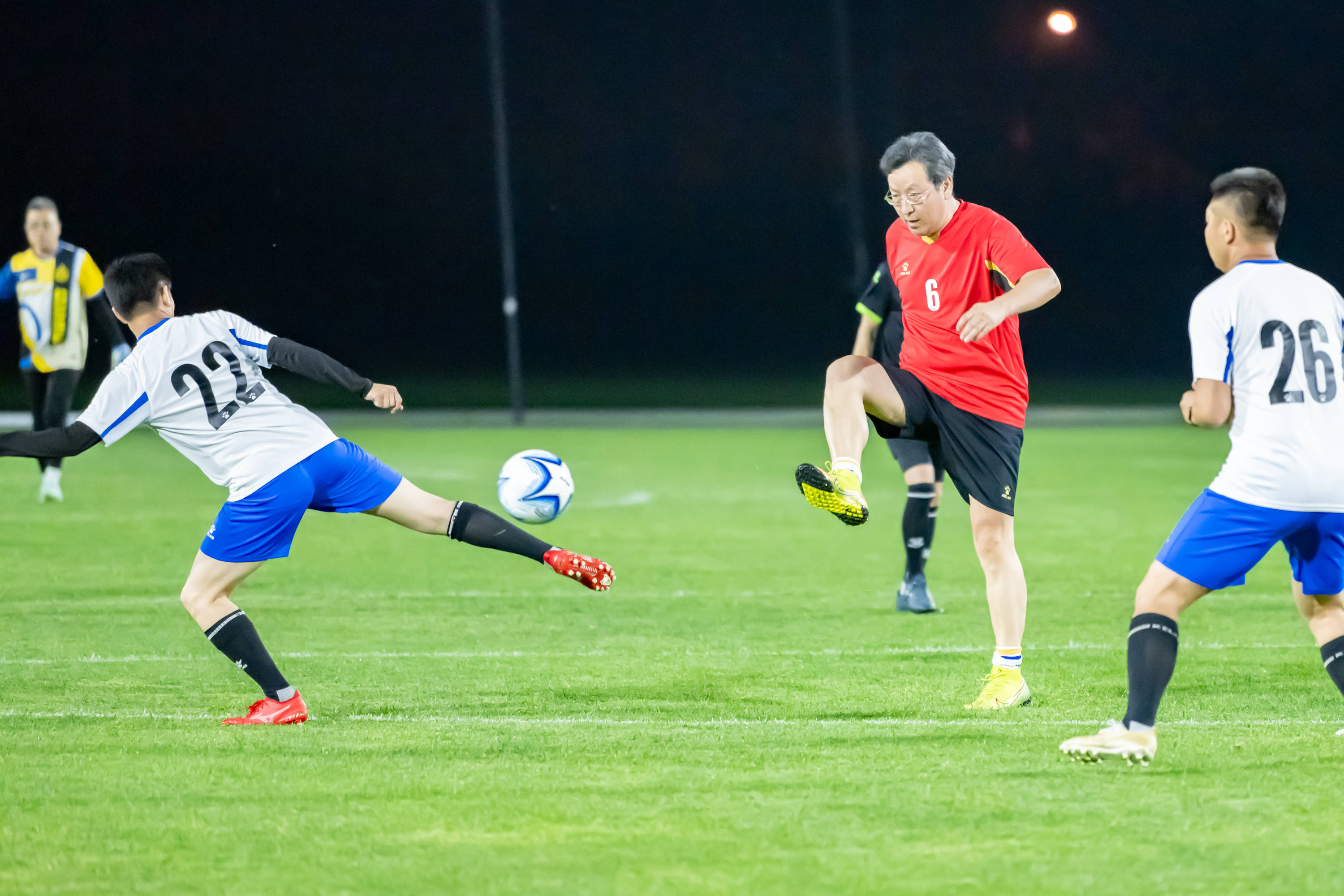 赛前训练中 赛前训练中